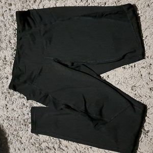 Champion black leggings with back zipper pocket, XS like new